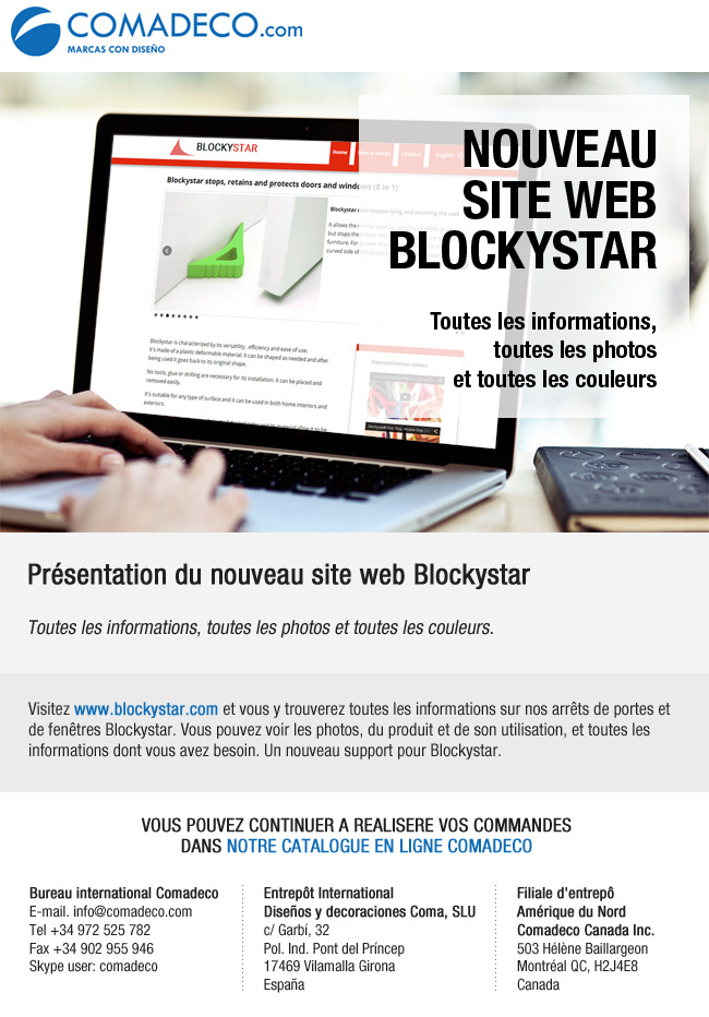 Nouveau site web Blockystar