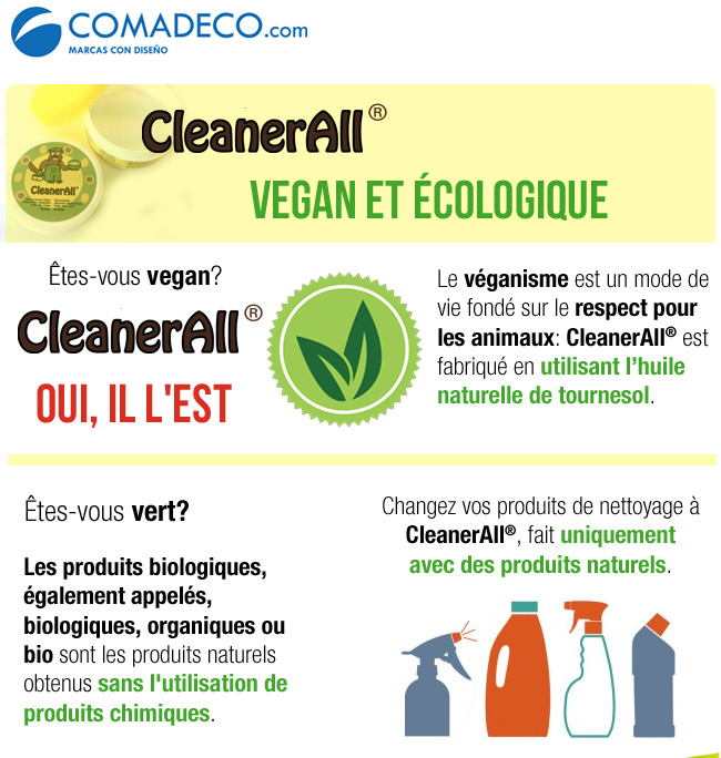 CleanerAll: Vegan et cologique