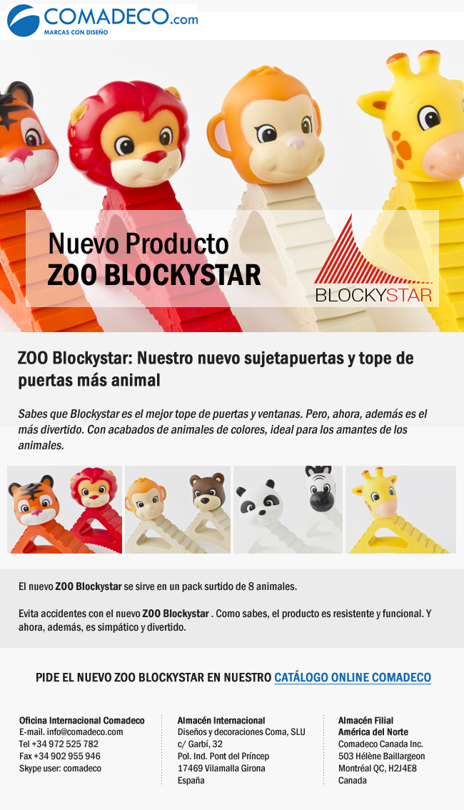 Nuevo producto ZOO BLOCKYSTAR