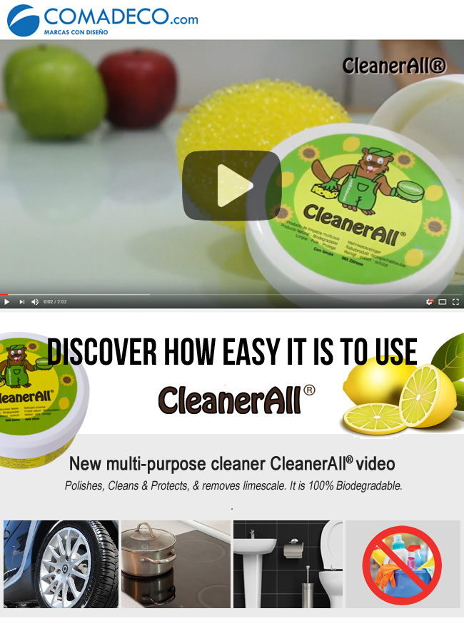 New multi-purpose cleaner CleanerAll video