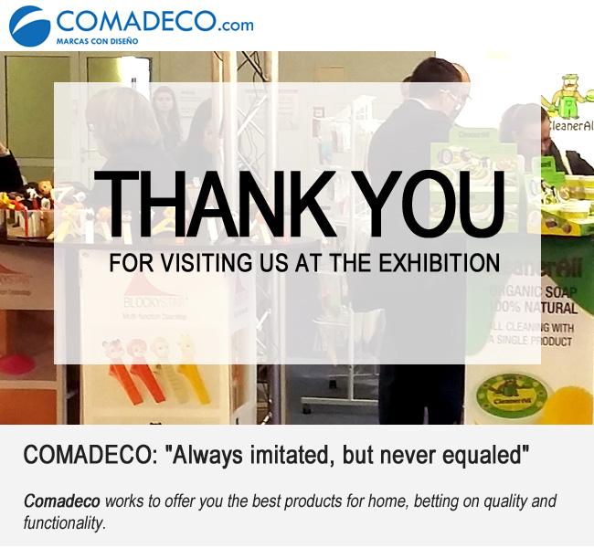 THANK YOU for visiting us at the exhibition