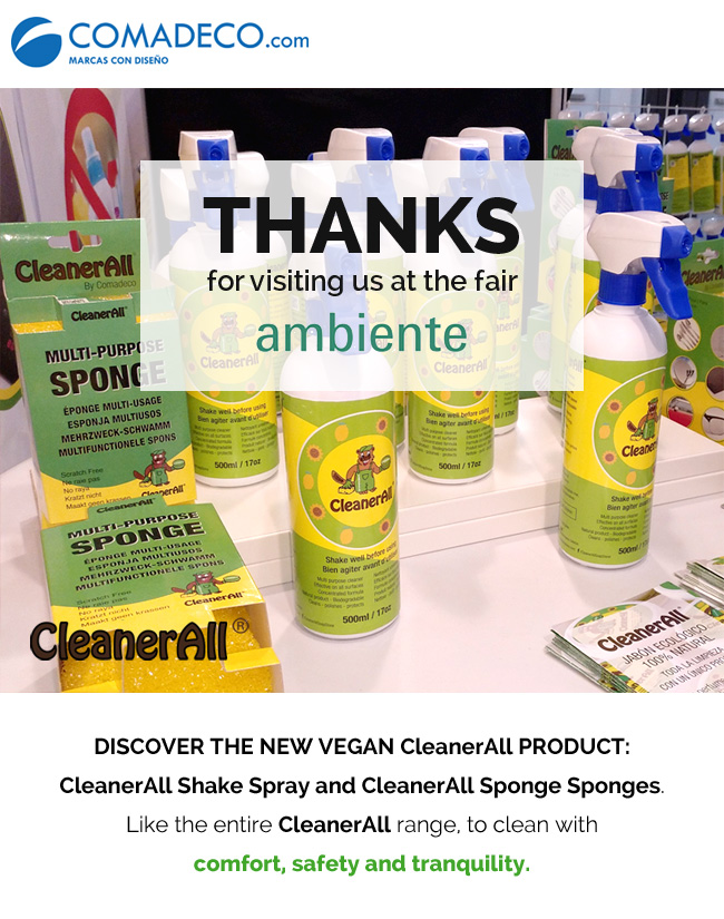 Discover the new CleanerAll Shake and CleanerAll Sponge