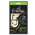 D-Wings Cord Control, Small, Black, SET OF 12