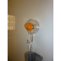 COLGADOR NARANJA TRANSPARENTE