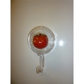 COLGADOR TOMATE TRANSPARENTE